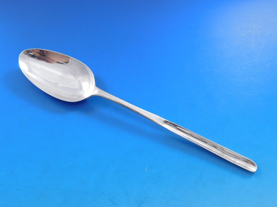 Georgian 1778 English Sterling Silver Marrow Scoop Spoon by S Adams I 8.75": Georgian 1778 English Sterling Silver Marrow Scoop Spoon by S Adams I 8.75" This exquisite Georgian Marrow Scoop Spoon was crafted in London in 1778 by the renowned maker, Stephen Adams I. Made of hig