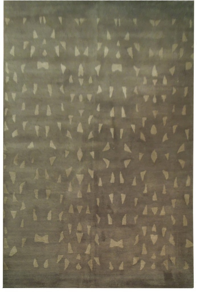 6' x 9' Hand Tufted Olive Green Area Rug (1 of 6)