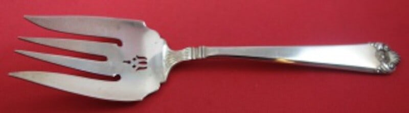 Watson George II Sterling Silver Cold Meat Fork 8 1/2" (1 of 1)