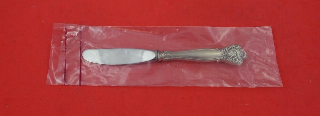 Durgin New Vintage Sterling Silver Butter Spreader Modern Rare 6 1/4" (1 of 2)
