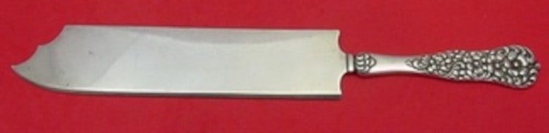 Dominick Haff Rococo Sterling Silver Ice Cream Slice 12 1 8: Dominick Haff Rococo Sterling Silver Ice Cream Slice 12 1 8 This is a very heavy sterling silver ice cream slice in the Rococo pattern by Dominick & Haff. Made in the United States between 1850 and 18