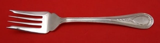 Sterling Silver Salad Fork CJ Vander Hester Bateman 7 England (1 of 2)