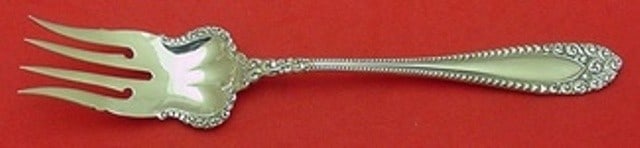 International Silver Kenilworth Sterling Cold Meat Fork 8 in (1 of 2)