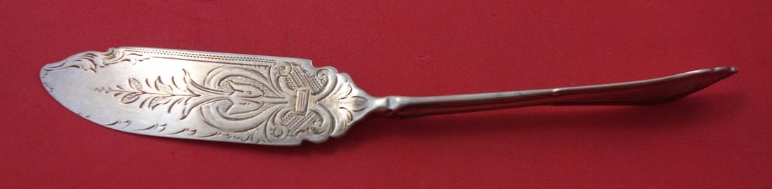 Vanderslice Gothic Eureka Sterling Silver Master Butter Knife 6 3/4 inch (1 of 1)