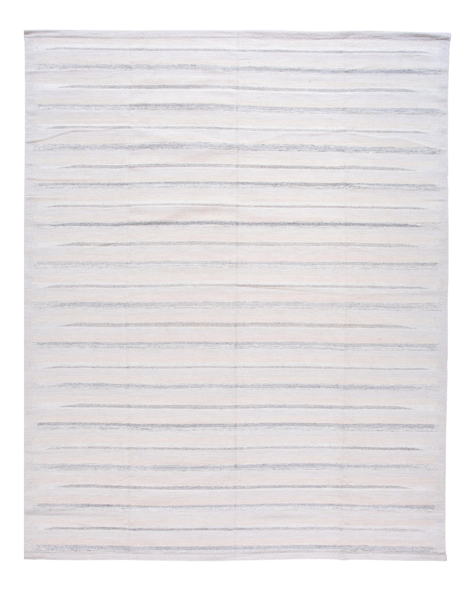 21st Century Modern Swedish Ivory Wool Rug 12'1 x 15'02 (1 of 10)