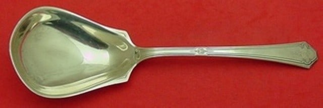Towle Lady Mary Sterling Silver 9 Inch Berry Serving Spoon (1 of 2)