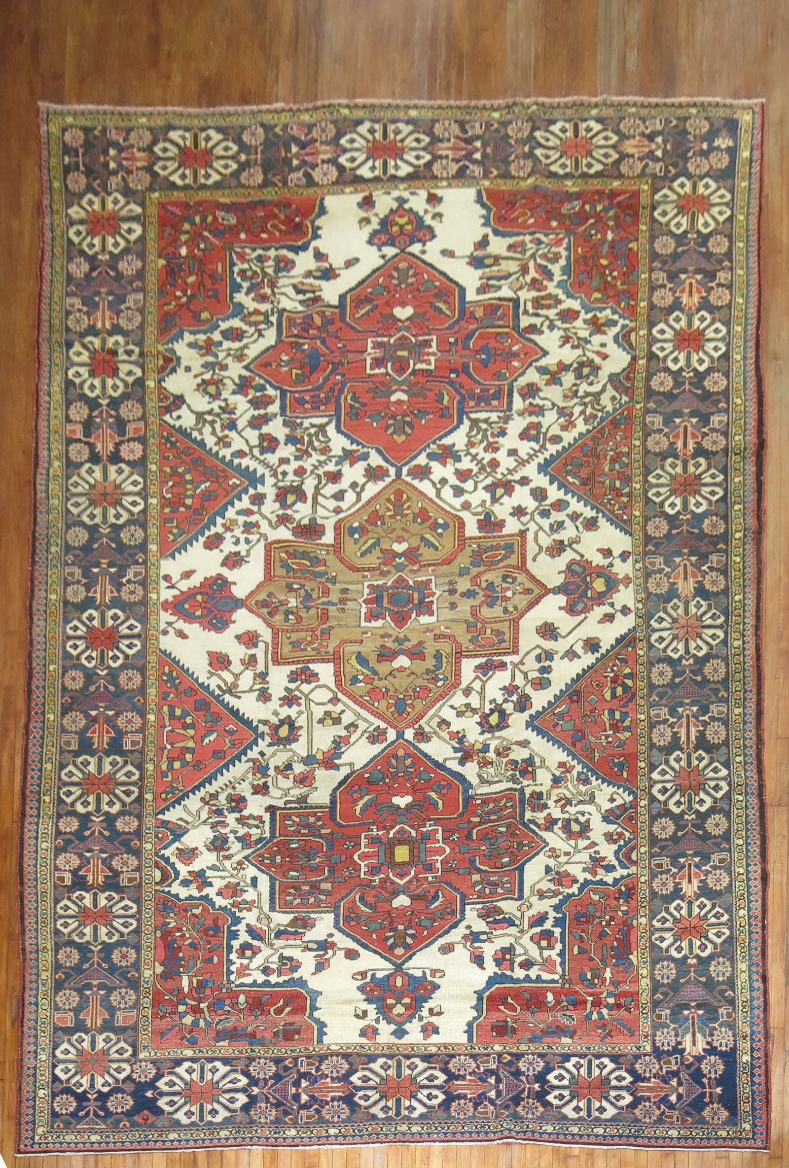 10' 5" x 16' 8" Oversize Bakhtiari Geometric Persian Rug (1 of 7)