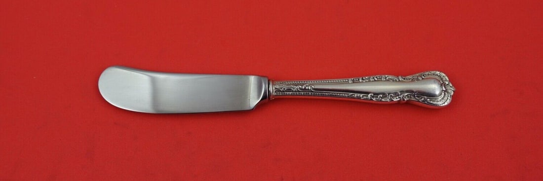 Durgin Cromwell sterling silver hollow handle butter spreader 5 3/4 (1 of 2)