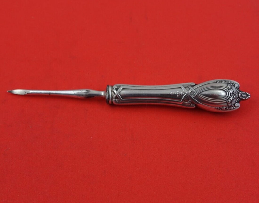 Rare Lunt Monticello Sterling Silver Nut Pick 5.25 Inch (1 of 3)
