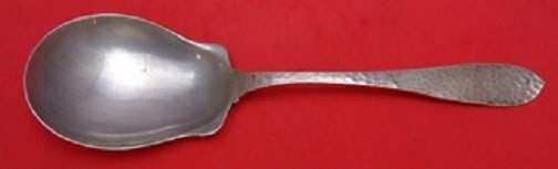 International Silver Van Dyke Sterling Berry Spoon Medium (1 of 1)