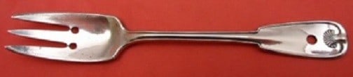 Tiffany & Co Palm Copper Salad Fork Rare 3-Tine Antique 6 3/4 Inch: Tiffany & Co Palm Copper Salad Fork Rare 3-Tine Antique 6 3/4 Inch Discover a rare piece of culinary history with this Palm by Tiffany & Co. copper sample salad fork. This exquisite fork features an o
