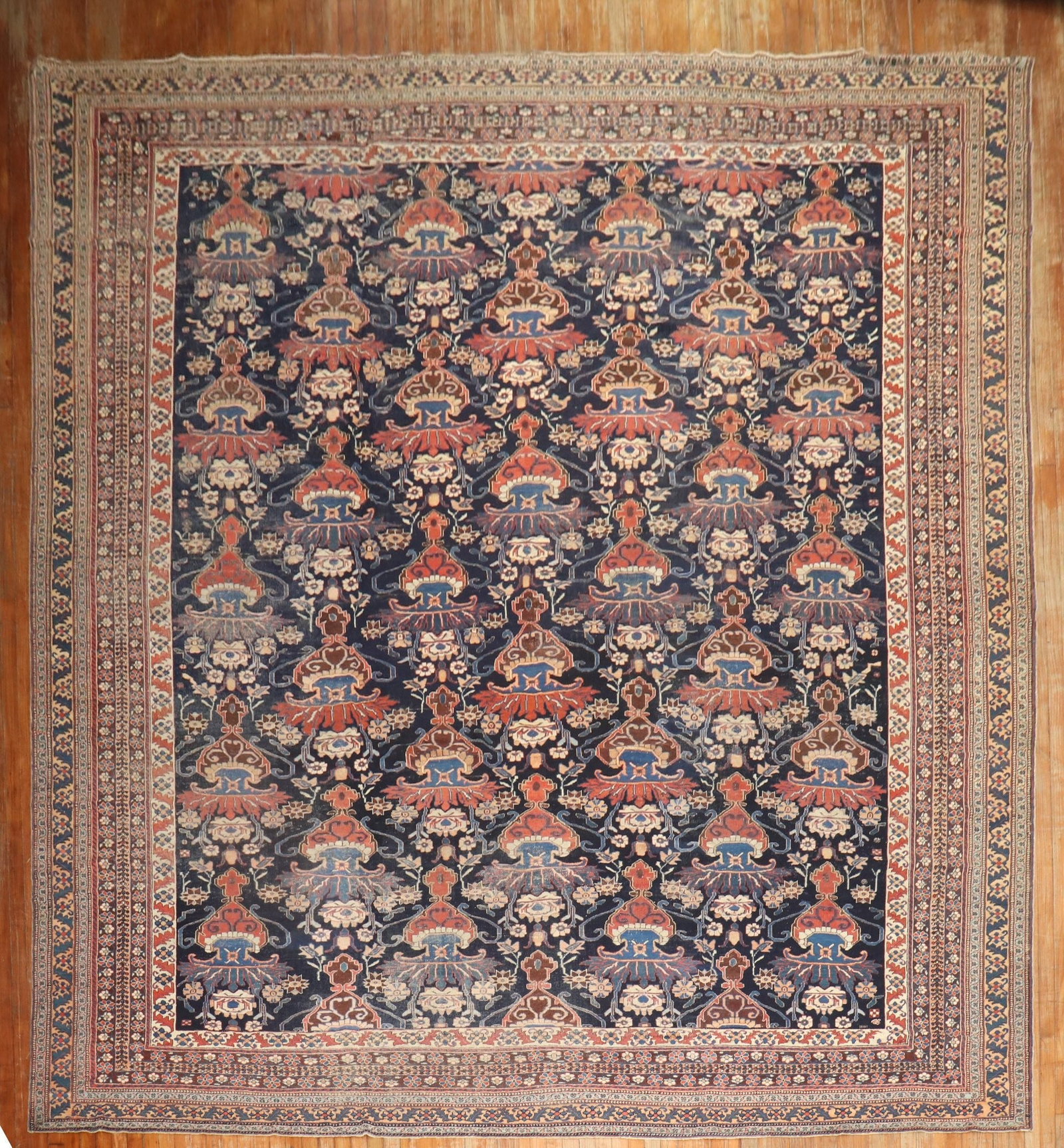 12' x 15' 5" Early 20th Century Persian Afshar Rug (1 of 7)