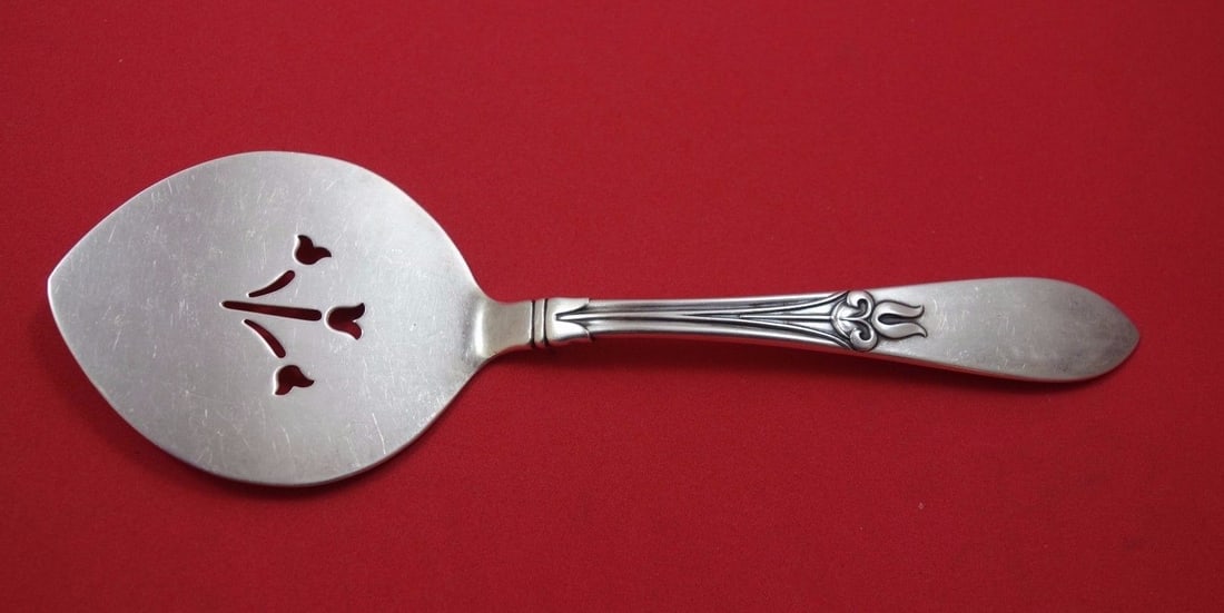 Frank Smith Tulipan Sterling Silver Tomato Server 7 5/8 inches (1 of 1)