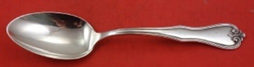 Sterling Silver Serving Spoon Puritan Pattern by Frank Whiting 8 Inch: Sterling Silver Serving Spoon Puritan Pattern by Frank Whiting 8 Inch This is a Frank Whiting sterling silver serving spoon in the Puritan pattern. The spoon measures 8 inches in length, is not monogr