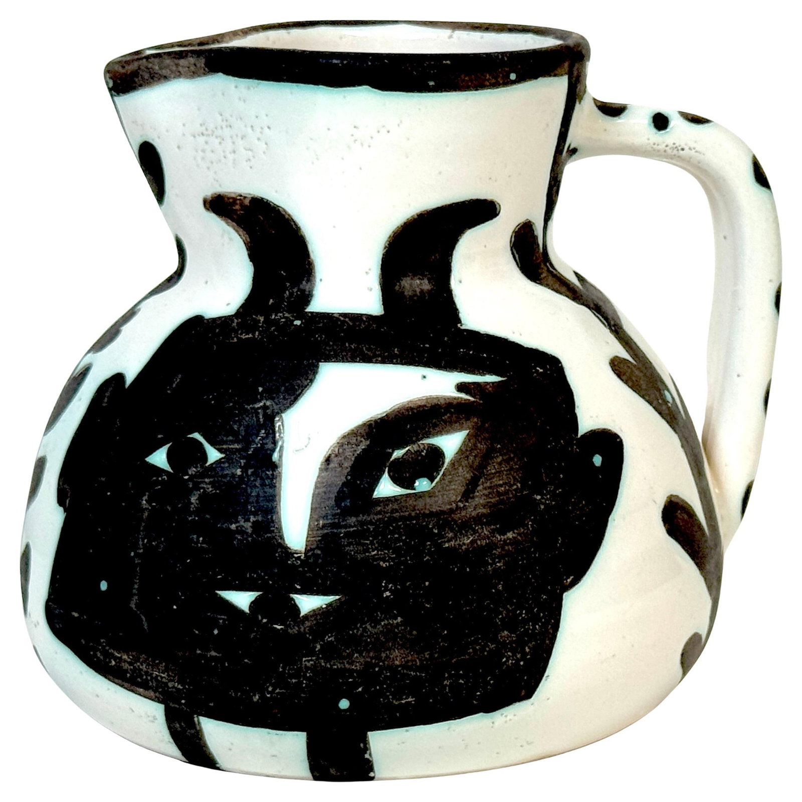 Pablo Picasso Visage Noir Black Face Pitcher Limited Edition 191 of 300 1953 (1 of 14)