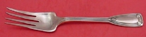 Tiffany Co Saint Dunstan 9 Copper Sample Cold Meat Fork: Tiffany Co Saint Dunstan 9 Copper Sample Cold Meat Fork Rare Saint Dunstan by Tiffany & Co. cold meat fork with splayed tines. This one-of-a-kind piece is a copper sample fork measuring 9 inches. It i