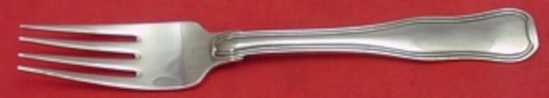 Georg Jensen Old Danish Sterling Silver Luncheon Fork 6 5/8" (1 of 2)