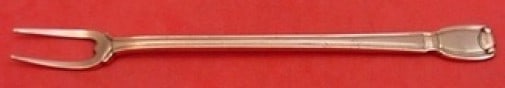 Rare Tiffany & Co Castilian Copper Pickle Fork 2-Tine 5 7/8": Rare Tiffany & Co Castilian Copper Pickle Fork 2-Tine 5 7/8" This exquisite pickle fork by Tiffany & Co. features a rare 2-tine design from the Castilian pattern, making it a one-of-a-kind serving ute
