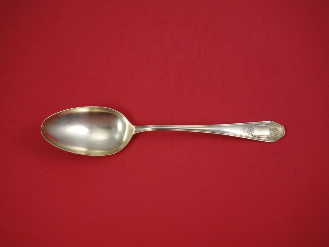 Roden Norfolk Sterling Silver Serving Spoon 8 3/8" (1 of 1)