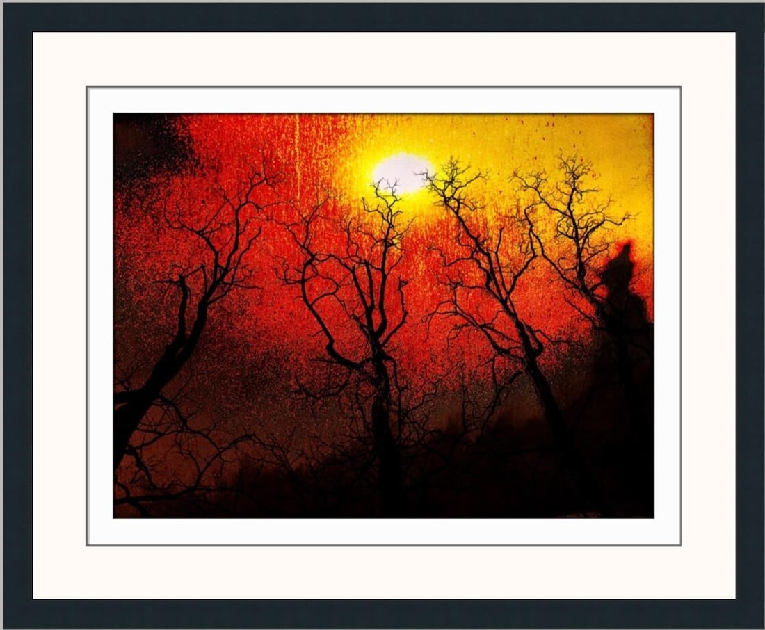 Brent Wickes Incantations Limited Edition Giclee Print Framed Signed 21 x 26 (1 of 2)