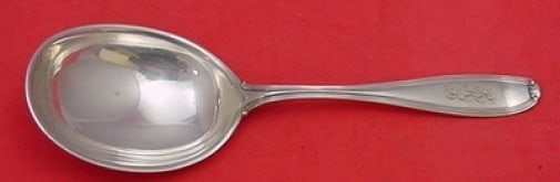 Alvin William Penn Sterling Silver Berry Spoon 9.25" Monogrammed: Alvin William Penn Sterling Silver Berry Spoon 9.25" Monogrammed Add elegance to your dining experience with this exquisite Alvin Sterling Silver Berry Spoon, designed in the classic William Penn patt