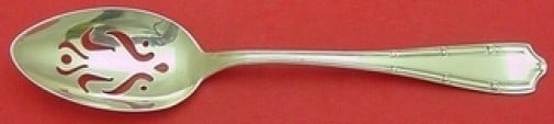 Alvin Francis I Sterling Silver Pierced Serving Spoon 8.5 Inch (1 of 2)