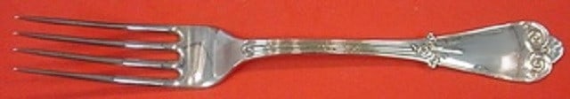 Tiffany Co Beekman 8 Sterling Silver Dinner Fork: Tiffany Co Beekman 8 Sterling Silver Dinner Fork A Tiffany & Co. Beekman sterling silver dinner fork in the Beekman pattern. The fork measures 8 inches and is made in the United States. It is monogram