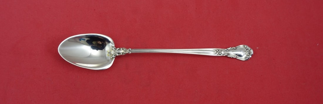 Rare Gorham Chantilly Sterling Silver Parfait Spoon 5 5/8" Squared Shoulders (1 of 2)