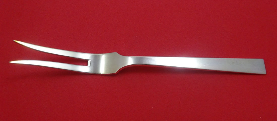 Robbe and Berking Riva Sterling Silver 7 1/2 Cold Meat Fork (1 of 2)