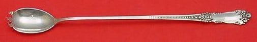 Reed & Barton Marquise Sterling Silver Olive Spoon 8 3/4 Inch: Reed & Barton Marquise Sterling Silver Olive Spoon 8 3/4 Inch This elegant olive spoon features the exquisite Marquise pattern by Reed & Barton. Made from high-quality sterling silver, this unusual lo