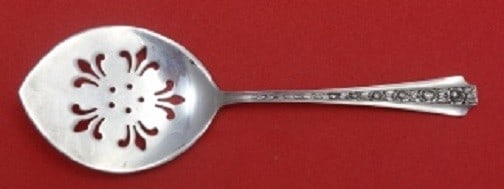 Rare Frank Whiting Talisman Rose Sterling Silver Cucumber Server 6 3/4": Rare Frank Whiting Talisman Rose Sterling Silver Cucumber Server 6 3/4" This rare cucumber server features the exquisite Talisman Rose pattern by Frank M. Whiting. Crafted from high-quality sterling s