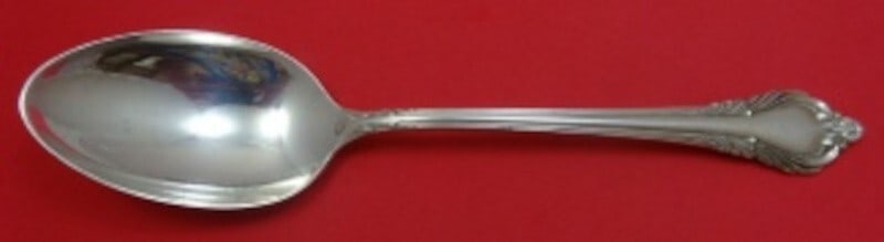 International Sterling Silver Serving Spoon Grand Recollection 8.25" (1 of 2)