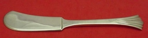 Rare Francondale Butter Spreader by Porter Blanchard Sterling Silver 5.5": Rare Francondale Butter Spreader by Porter Blanchard Sterling Silver 5.5" This exquisite butter spreader features a sleek flat handle design, measuring 5 1/2" in length. Crafted from high-quality ster