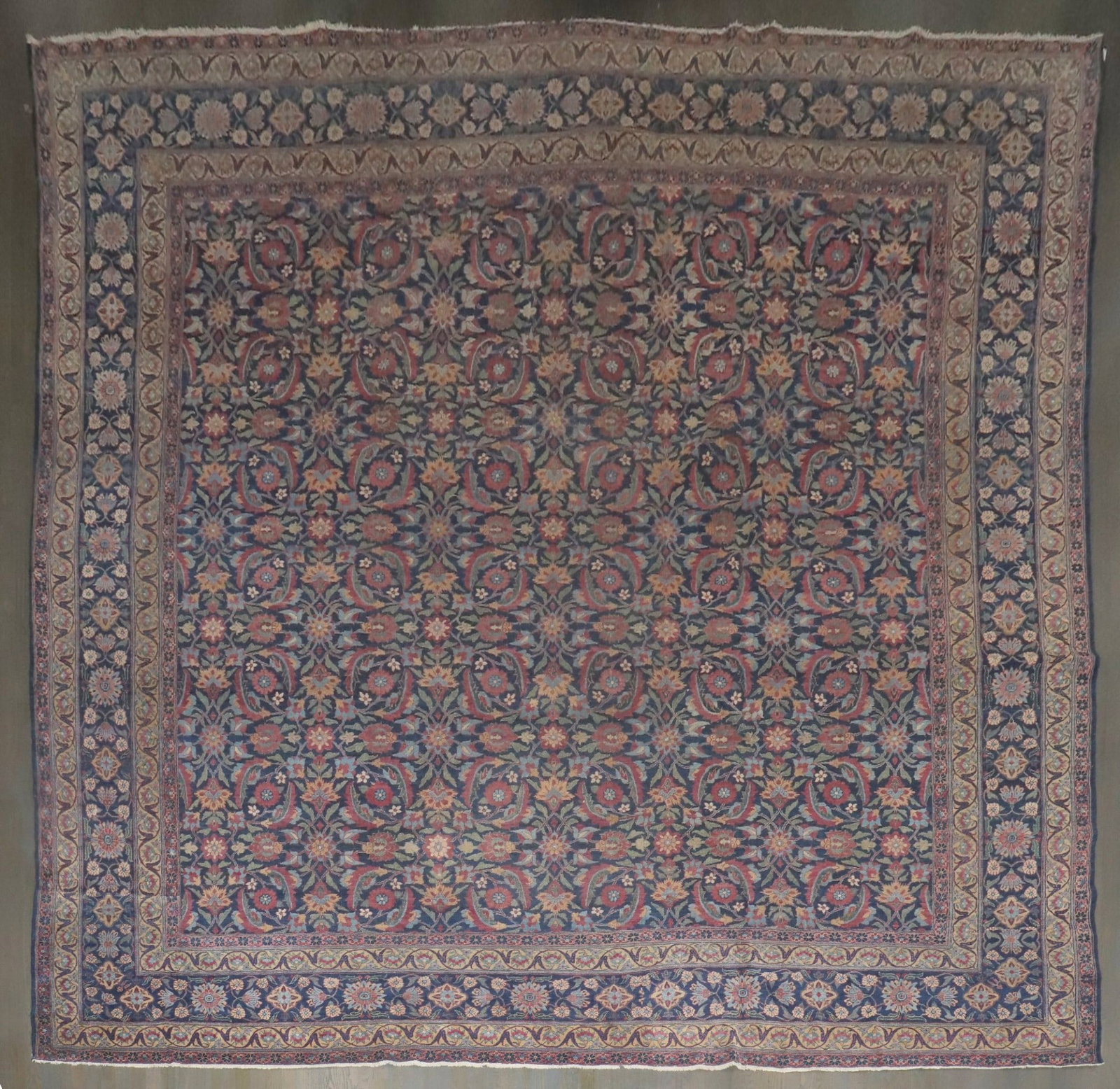 12' 9" x 14' 8" Antique Persian Khorrasan Oversize Rug (1 of 7)