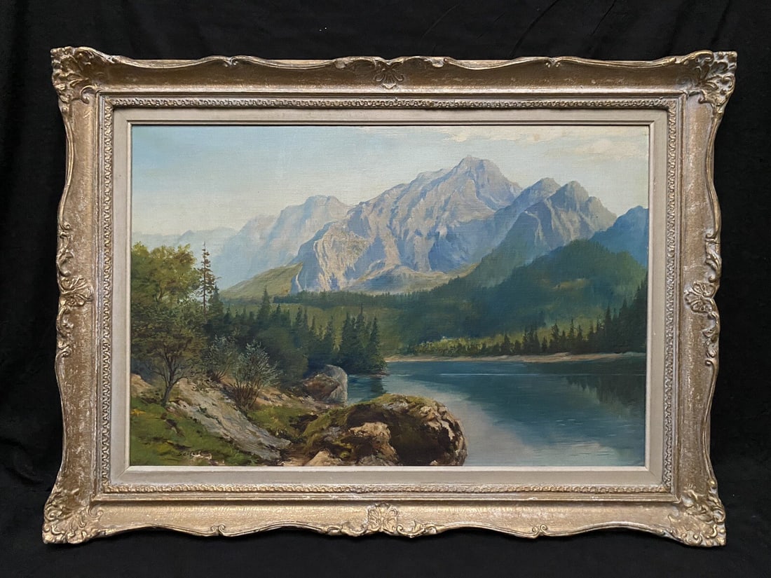 Seifert American Western Landscape Oil on Masonite Painting 20 x 30 (1 of 14)