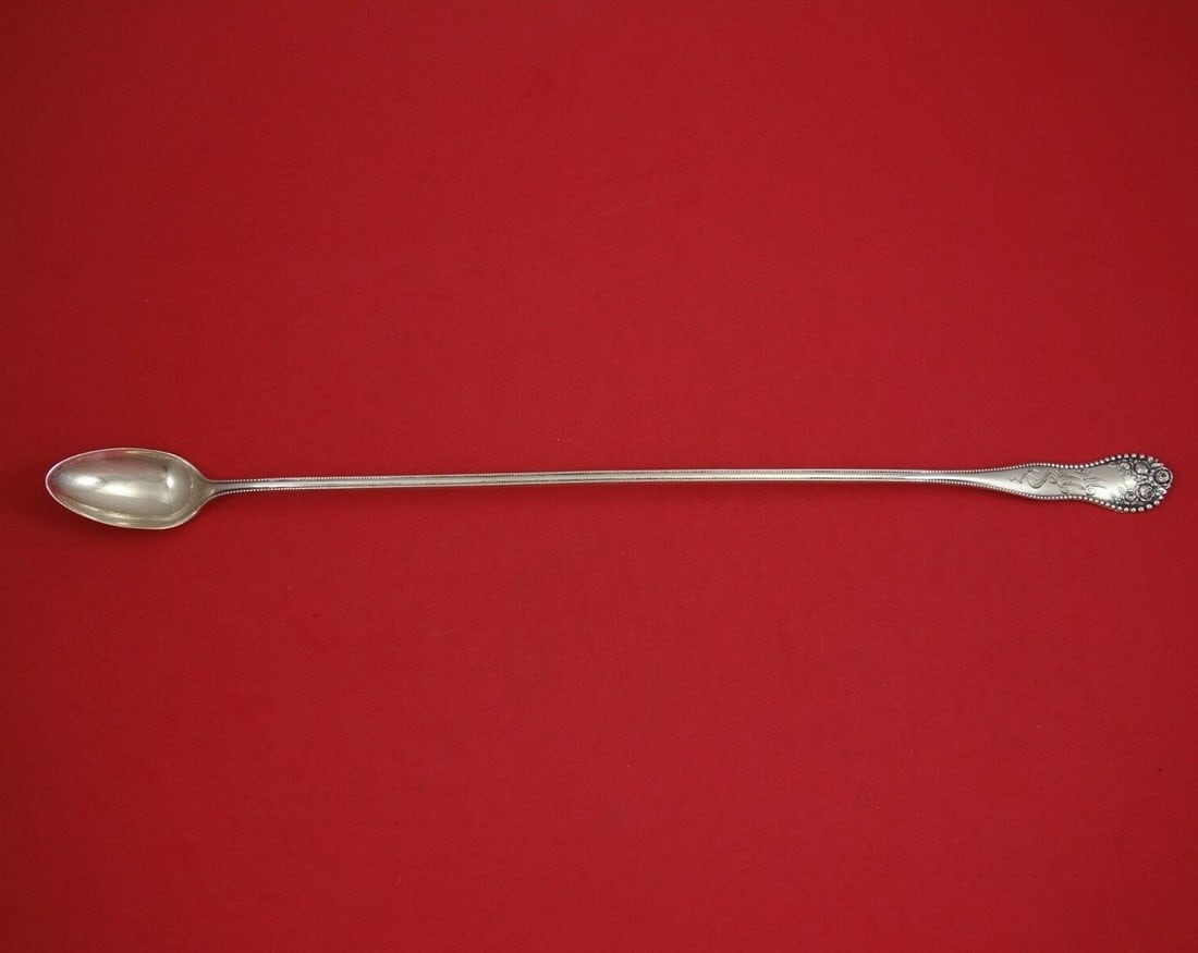 Rare 15 Inch Lancaster Spoon by Gorham Sterling Silver: Rare 15 Inch Lancaster Spoon by Gorham Sterling Silver This exquisite 15" lemonade/martini spoon is crafted from sterling silver and features the elegant Lancaster pattern by Gorham. It is a rare find