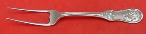 Tiffany & Co. Saratoga Sterling Silver Serving Fork 6 7/8 Inch: Tiffany & Co. Saratoga Sterling Silver Serving Fork 6 7/8 Inch This exquisite serving fork, part of the Saratoga pattern by Tiffany & Co., measures 6 7/8 inches and is crafted from high-quality sterli