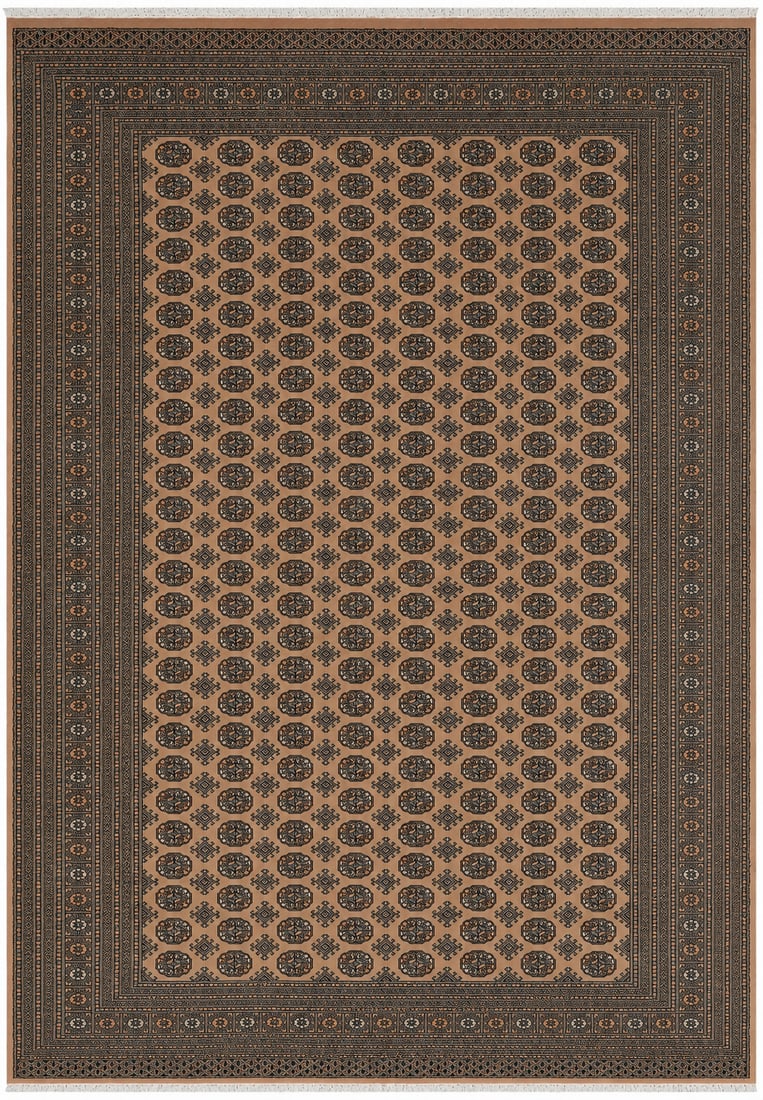 10 x 14 Handmade Pakistan Bokhara Rug Fine Wool: 10 x 14 Handmade Pakistan Bokhara Rug Fine Wool Free continental US Shipping This 10 x 14 Bokhara rug features a classic Central Asian-inspired geometric design and is hand-knotted in Pakistan from fi
