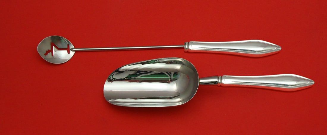 Towle Mary Chilton Sterling Silver 2pc Bar Set Custom Made (1 of 1)