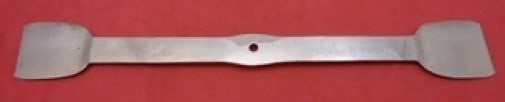 Rare Tiffany & Co Castilian Copper Sugar Tong Sample 10.5": Rare Tiffany & Co Castilian Copper Sugar Tong Sample 10.5" Discover a rare piece from Tiffany & Co. with this Castilian pattern sugar tong sample, crafted from copper. Measuring 10 1/2 inches, this bl