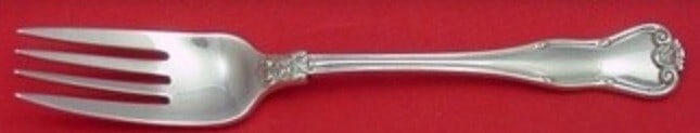 Tiffany & Co Provence Sterling Silver Pastry Fork 6 Inch Flatware: Tiffany & Co Provence Sterling Silver Pastry Fork 6 Inch Flatware Indulge in the elegance of the Provence pastry fork by Tiffany & Co., crafted from high-quality sterling silver. This exquisite 6" for