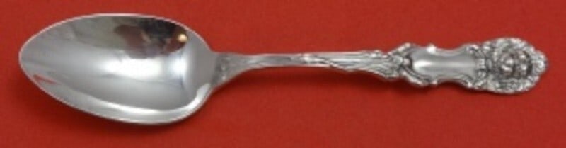 Frank Smith Lion Pattern Sterling Silver 7" Soup Spoon: Frank Smith Lion Pattern Sterling Silver 7" Soup Spoon This exquisite 7" place soup spoon is crafted from high-quality sterling silver and features the elegant Lion pattern by Frank Smith. The spoon i