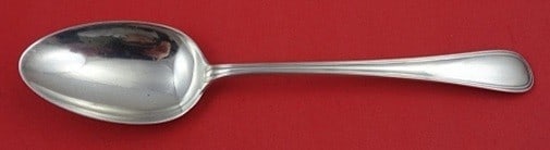 Sterling Silver Serving Spoon Hamilton Pattern by Gorham 8.5 Inch: Sterling Silver Serving Spoon Hamilton Pattern by Gorham 8.5 Inch This is a Gorham sterling silver serving spoon in the Hamilton pattern. Measuring 8 1/2 inches in length, this pre-owned piece was mad