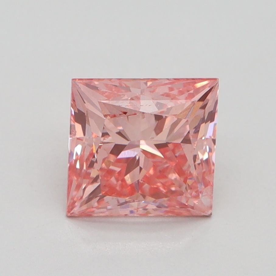 Loose Diamond - PRINCESS 1.71ct Fancy Vivid Pink SI2: Loose Diamond - PRINCESS 1.71ct Fancy Vivid Pink SI2 Source: This is a real non-mined Diamond that has been grown in a lab Shape: PRINCESS Carats: 1.71 Color: Fancy Vivid Pink Certification: IGI Video