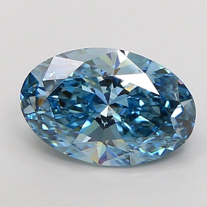 Loose Diamond - OVAL 3.05ct Fancy Vivid Blue VS1: Loose Diamond - OVAL 3.05ct Fancy Vivid Blue VS1 Source: This is a real non-mined Diamond that has been grown in a lab Shape: OVAL Carats: 3.05 Color: Fancy Vivid Blue Certification: IGI Video:
