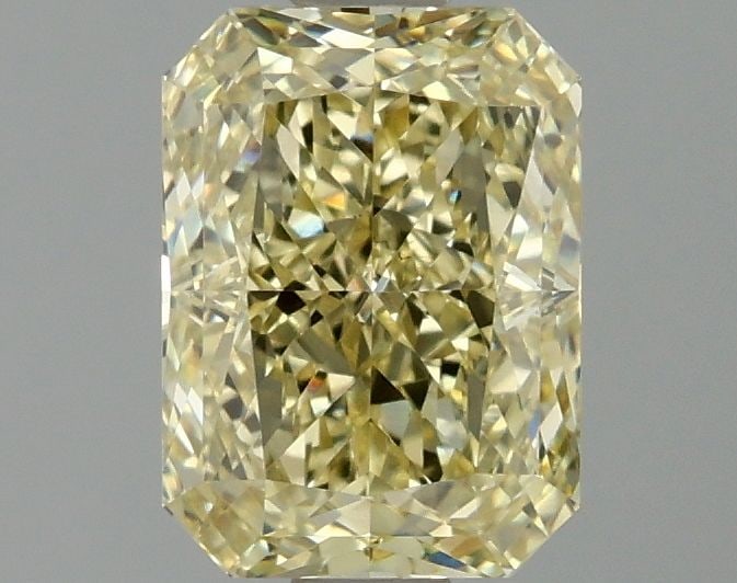 Loose Diamond - RADIANT 1.58ct Fancy Yellow VS1: Loose Diamond - RADIANT 1.58ct Fancy Yellow VS1 Source: This is a real non-mined Diamond that has been grown in a lab Shape: RADIANT Carats: 1.58 Color: Fancy Yellow Certification: IGI Video: