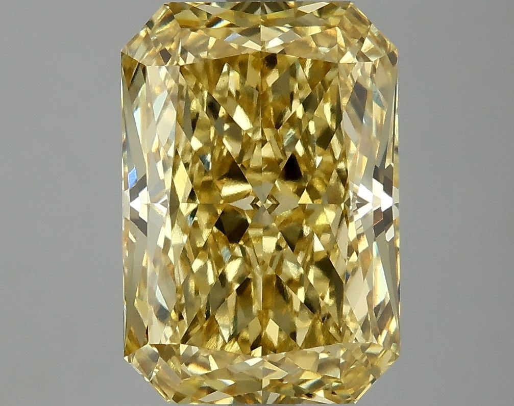 Loose Diamond - RADIANT 5.05ct Fancy Vivid Yellow VS1 (1 of 1)