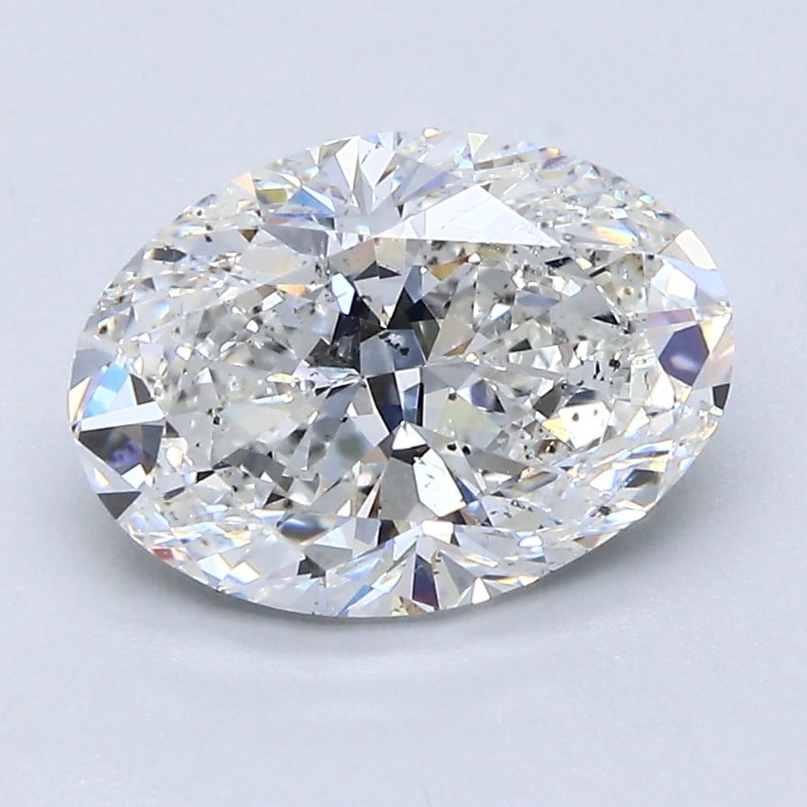 Loose Diamond - OVAL 2.51ct F SI2: Loose Diamond - OVAL 2.51ct F SI2 Source: Natural Mined Diamond Shape: OVAL Carats: 2.51 Color: F Clarity: SI2 Certification: GIA Condition: Pre-Owned PLEASE NOTE: Framed, Large, or heavy items do not