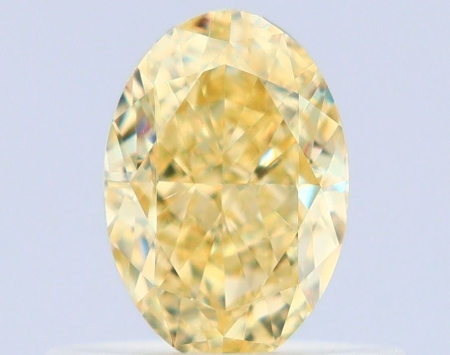 Loose Diamond - OVAL 0.56ct Fancy Yellow VS1: Loose Diamond - OVAL 0.56ct Fancy Yellow VS1 Source: Natural Shape: OVAL Carats: 0.56 Color: Fancy Yellow Certification: GIA Video: