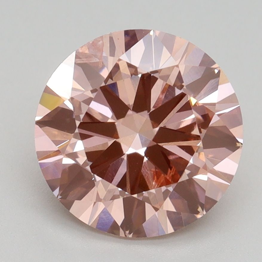 Loose Diamond - ROUND 3.03ct Fancy Intense Pink SI2 (1 of 1)